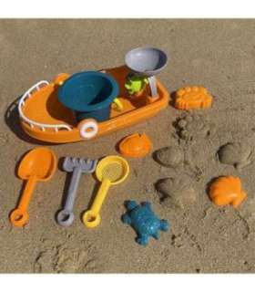 WOOPIE paat lisatarvikutega liivas ja vees mängimiseks