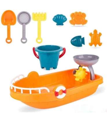 WOOPIE кораблик с аксессуарами для игры в песке и воде