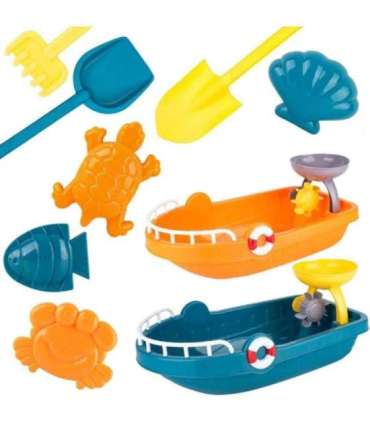 WOOPIE кораблик с аксессуарами для игры в песке и воде
