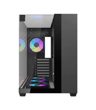 Darkflash TH285 computer case 4 fans (black)