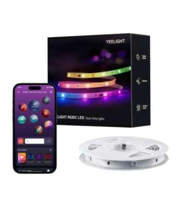 Pasek LED RGBIC Yeelight Led Basic Strip Lights 12m