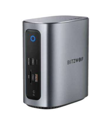 Blitzwolf BW-TH15 17in1 Docking Station 2xHD+DP+4xC+3xUSB 3.0+USB 3.1+C 3.2+C PD+RJ45+micro SD+SD+3.5mm Audio
