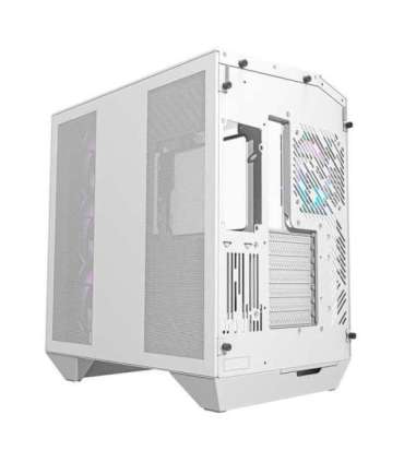 Darkflash DY470 computer case (white) + 4 fans + GPU bracket