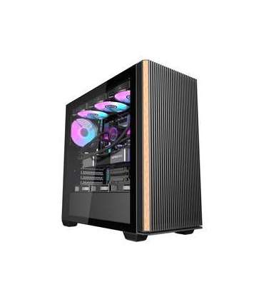 Darkflash DS900WS computer case (black) + 4 fans