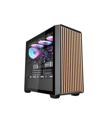 Darkflash DS900WD computer case (black) + 4 fans