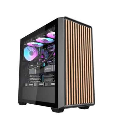 Darkflash DS900WD computer case (black) + 4 fans
