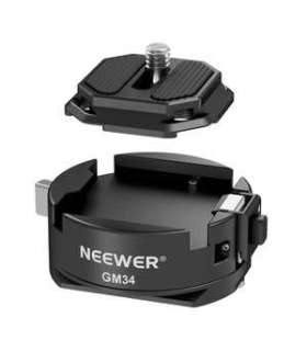 Neewer GM34 Arca-Swiss quick release and plate