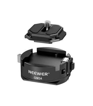 Neewer GM34 Arca-Swiss quick release and plate