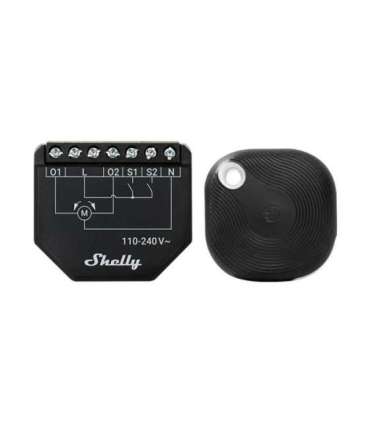 WiFi Shelly Shutter + BLU Button Tough 1 blinds/curtains controller