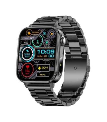 Colmi P80 smartwatch (steel black)