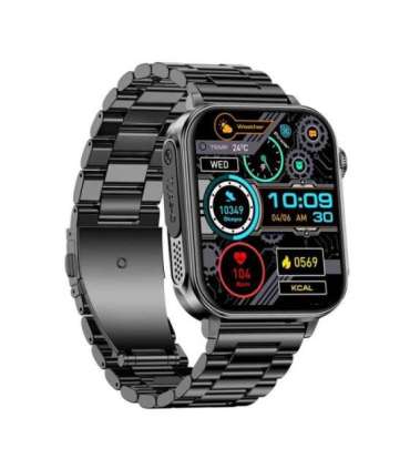 Colmi P80 smartwatch (steel black)
