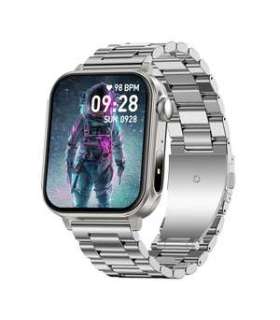 Colmi P80 smartwatch (steel and silver)