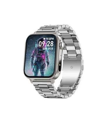 Colmi P80 smartwatch (steel and silver)