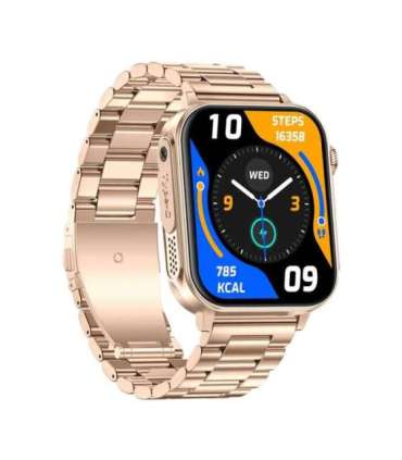 Colmi P80 smartwatch (steel-gold)