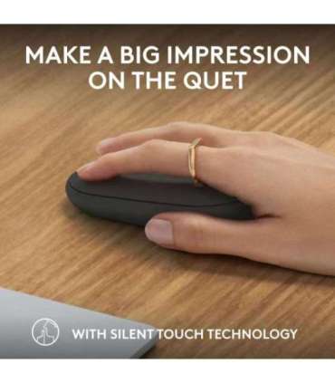 MOUSE USB OPTICAL WRL M350S/BLACK 910-007015 LOGITECH