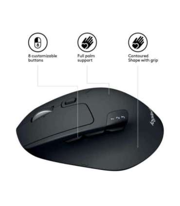 MOUSE BLUETH OPTICAL M720/TRIATHLON 910-004791 LOGITECH