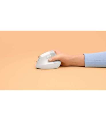 MOUSE USB OPTICAL WRL VERTICAL/WHITE RIGH 910-006475 LOGITECH