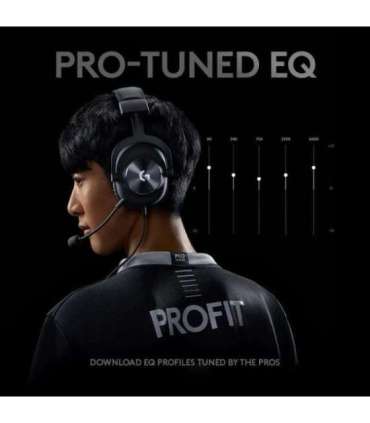 HEADSET PRO X GAMING/BLACK 981-000818 LOGITECH