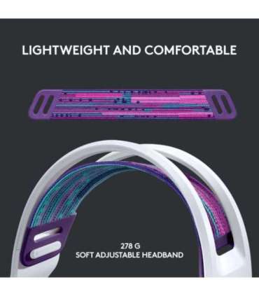 HEADSET GAMING G733 WRL/WHITE 981-000883 LOGITECH