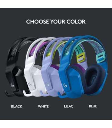 HEADSET GAMING G733 WRL/WHITE 981-000883 LOGITECH