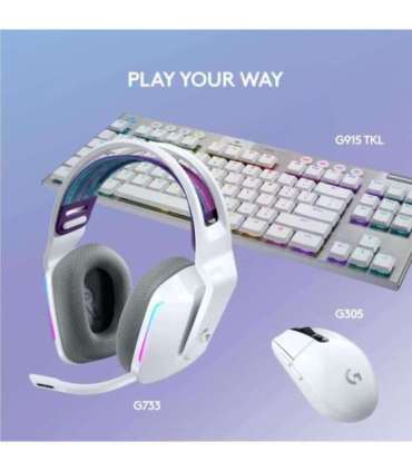 HEADSET GAMING G733 WRL/WHITE 981-000883 LOGITECH