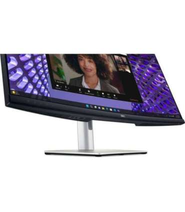 LCD Monitor|DELL|P3424WEB|34"|Curved/21 : 9|Panel IPS|3440x1440|21:9|60Hz|5 ms|Speakers|Camera 4MP|Swivel|Height adjustable|Tilt