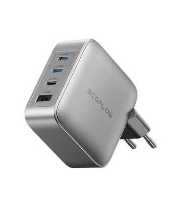 EcoFlow RAPID Pro 140W mains charger, 3xUSB-C, 1xUSB-A, GaN