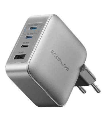 EcoFlow RAPID Pro 140W mains charger, 3xUSB-C, 1xUSB-A, GaN