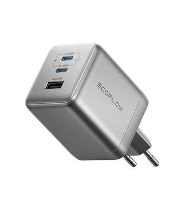 EcoFlow RAPID Pro 100W mains charger, 2xUSB-C, 1xUSB-A, GaN