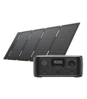 Bundle: Power Station EcoFlow RIVER 3 UPS + Solar Panel 45W USB-C