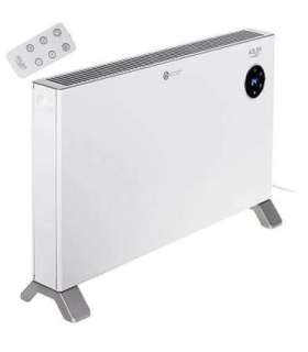 Convection heater Adler AD 7752 LCD with remote control White