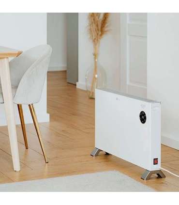 Convection heater Adler AD 7752 LCD with remote control White