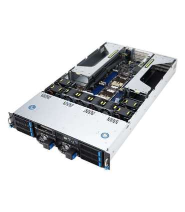 ASUS 90SF0251-M004X0 server barebone Intel C741 Rack (2U) Black, Steel