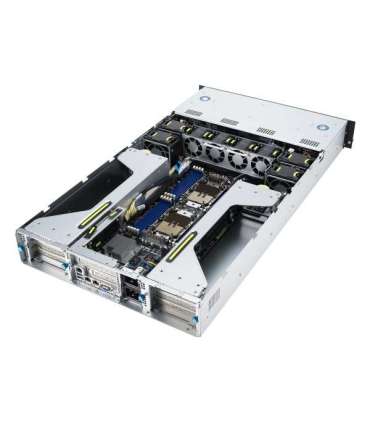 ASUS 90SF0251-M004X0 server barebone Intel C741 Rack (2U) Black, Steel