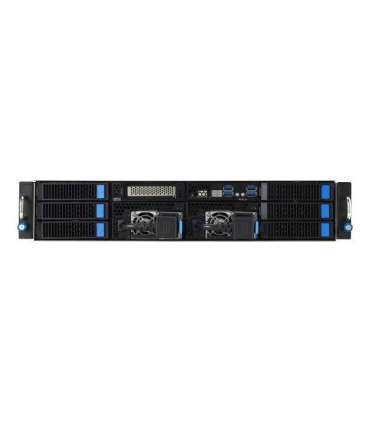 ASUS 90SF0251-M004X0 server barebone Intel C741 Rack (2U) Black, Steel