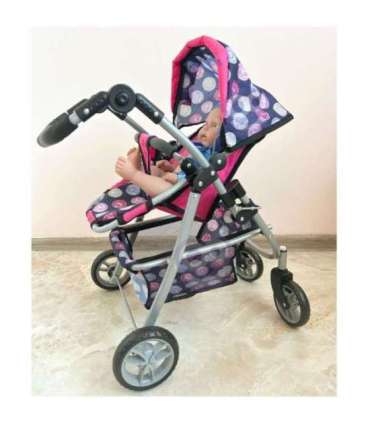 WOOPIE ROYAL nukukäru reguleeritava istmega 4 ratast