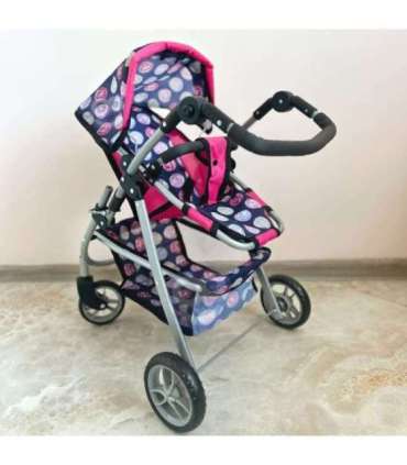 WOOPIE ROYAL nukukäru reguleeritava istmega 4 ratast