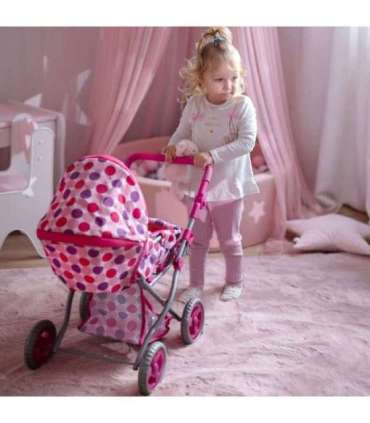 WOOPIE ROYAL 3 в 1: глубокая коляска для кукол, прогулочная и переноска