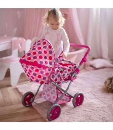 WOOPIE ROYAL 3 в 1: глубокая коляска для кукол, прогулочная и переноска