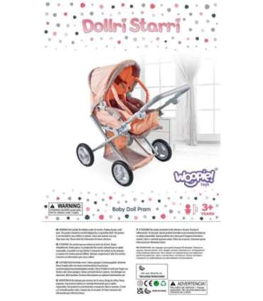 WOOPIE ROYAL 3 в 1: глубокая коляска для кукол, прогулочная и переноска