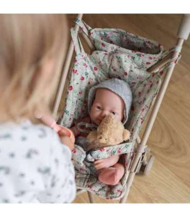 WOOPIE nuku kerge jalutuskäru lillemustriga