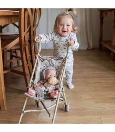 WOOPIE прогулочная коляска для кукол с цветочным принтом