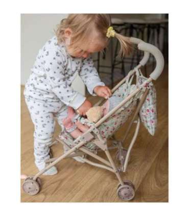 WOOPIE nuku kerge jalutuskäru lillemustriga