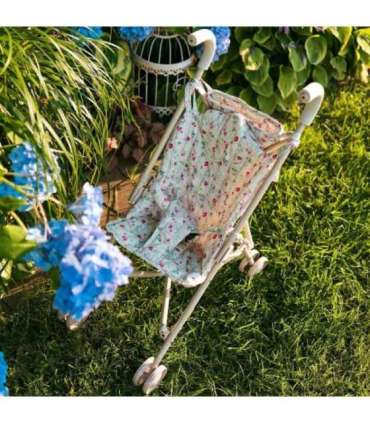 WOOPIE прогулочная коляска для кукол с цветочным принтом