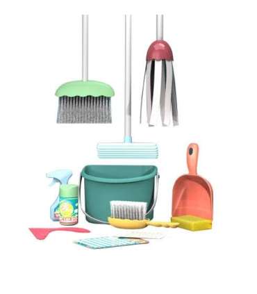 WOOPIE 12-osaline koristuskomplekt lastele