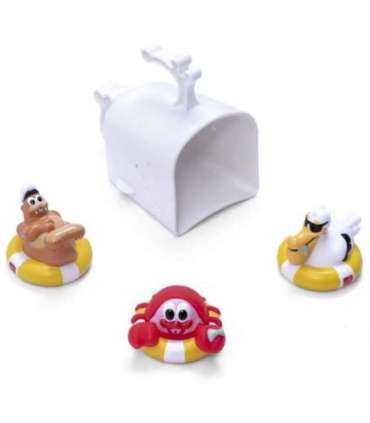 STEP2 Набор 'Кораблик для купания' с дождевой насадкой + аксессуары