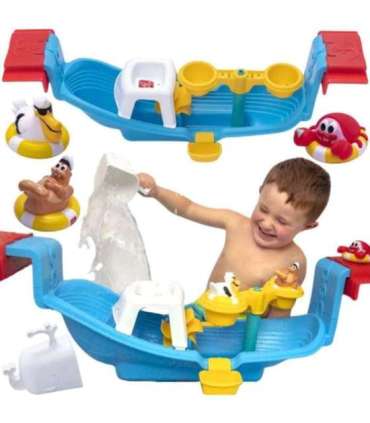 STEP2 Набор 'Кораблик для купания' с дождевой насадкой + аксессуары