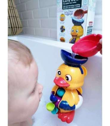 WOOPIE BABY уточка — водная игрушка для купания, вращающееся водяное колесо с переливом