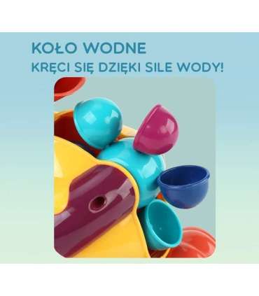 WOOPIE BABY уточка — водная игрушка для купания, вращающееся водяное колесо с переливом