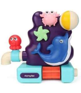 WOOPIE BABY игрушка для купания - кран-фонтан, переливной водопад, дельфин